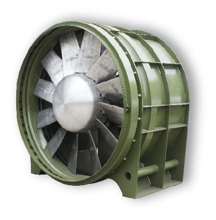 DTF Ventilador del t&uacute;nel del metro