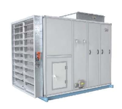 Unidad de aire fresco de isla convencional de planta de energ&iacute;a nuclear