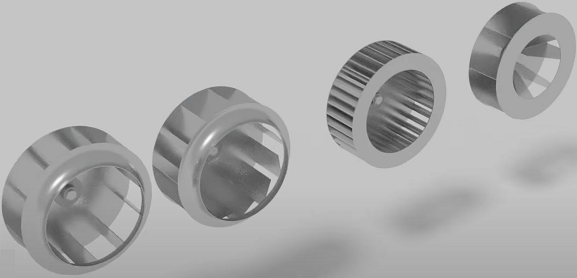 Impeller Types in Industrial Centrifugal Fan